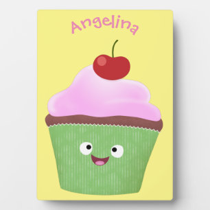 Placa Expositora Ilustracion personalizado de quequitos alegres