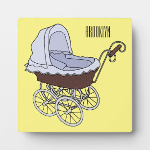 Placa Expositora Ilustracion personalizado de Stroller