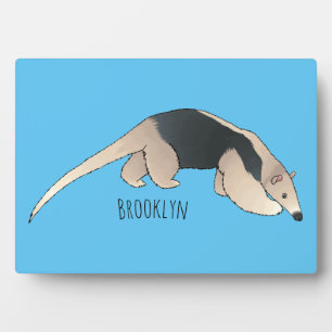 Placa Expositora Ilustracion personalizado de Tamandua