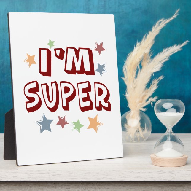 Placa Expositora Im Super con estrellas (Lado)
