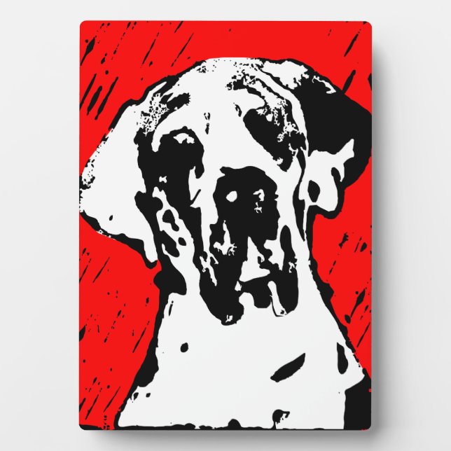 Placa Expositora Imagen de perros (Frente)