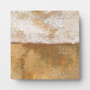 Placa Expositora Impresión abstracta de Amber Horizon Melissa Ave