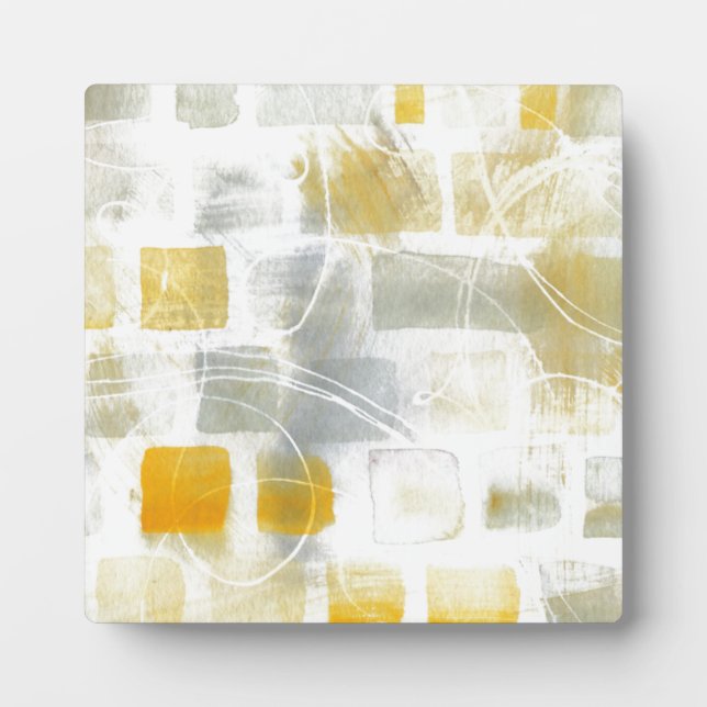 Placa Expositora Impresión abstracta de Caracalla I | Sue Schlabach (Frente)