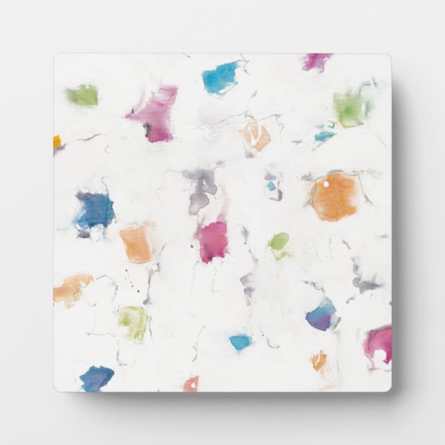 Placa Expositora Impresión abstracta de Glitterati I | Mike Schick (Frente)