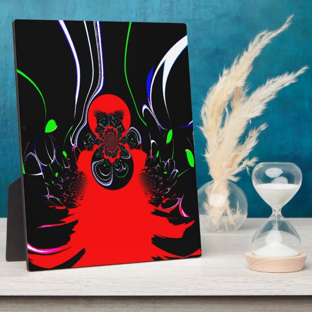 Placa Expositora Impresión de fluidos en Kaleidoscope (Lado)