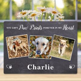 Placa Expositora Impresiones personalizadas 3 memorial de Mascota d