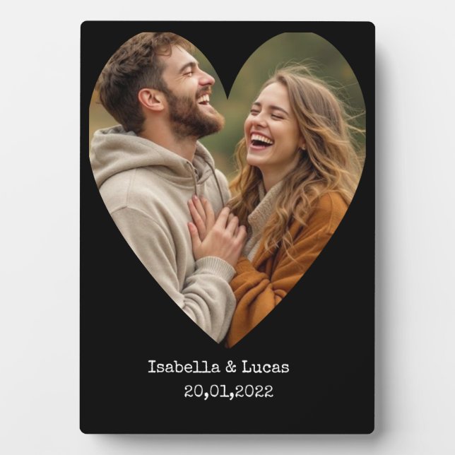 Placa Expositora "In Loving Memory – Couple Plaque" (Frente)