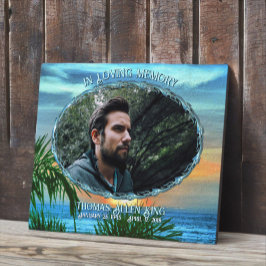 Placa Expositora In Loving Memory Sunset 1557