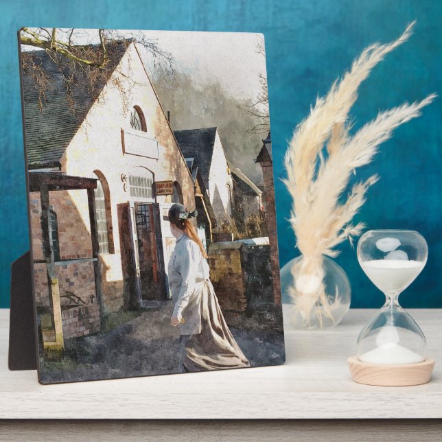 PLACA EXPOSITORA INGLATERRA VICTORIANA (Lado)