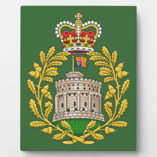 Placa Expositora Insignia de la casa de Windsor