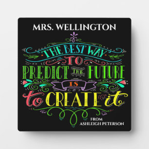 Placa Expositora Inspiración y motivación