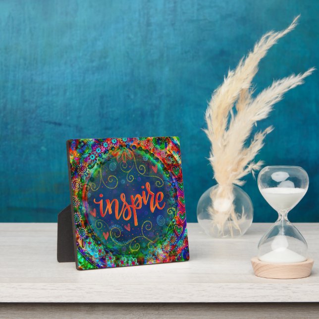 Placa Expositora Inspirar Bonito Inespiritualidad Motivacional Ease (in situ)