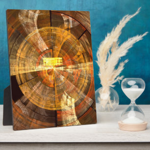 Placa Expositora Integridad Resumen Arte Plaque