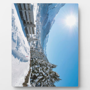 Placa Expositora Invierno en St. Moritz