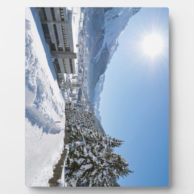 Placa Expositora Invierno en St. Moritz (Frente)