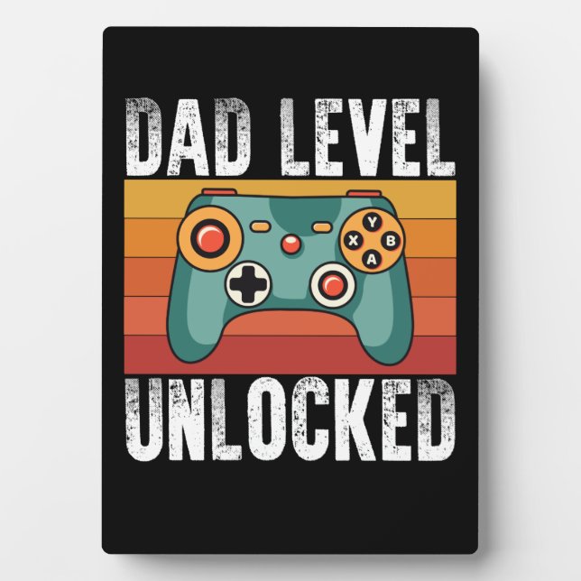 Placa Expositora Invitación de embarazo Nivel de papá Nuevo Papá De (Frente)