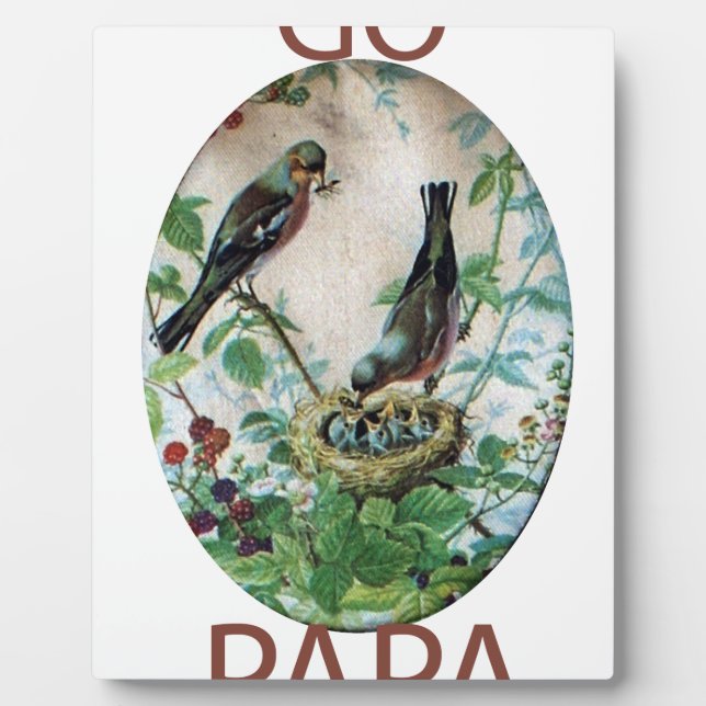 Placa Expositora Ir a papá (Frente)