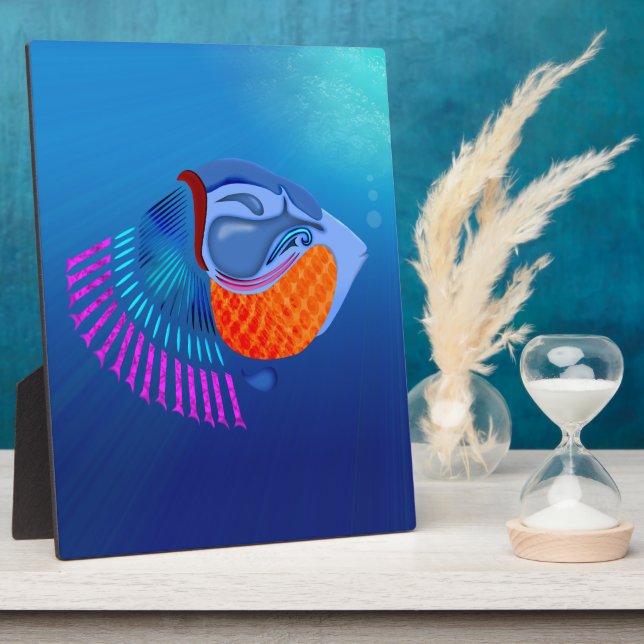 Placa Expositora Ir Pescado (Lado)
