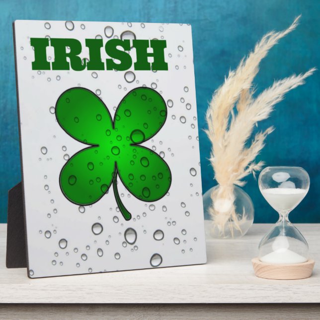 Placa Expositora Irish Floating Clover (Lado)