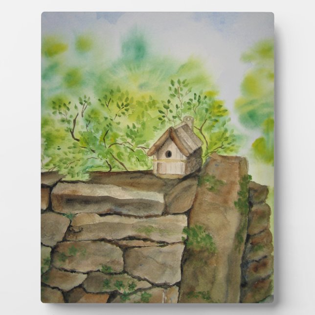 Placa Expositora Irlanda, Condado de Cavan, Jardines Lakeview (Frente)