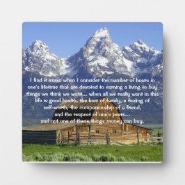 Placa Expositora Ironías de la vida Inspiradoras