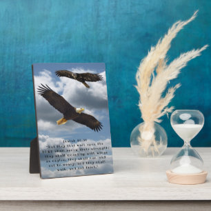 PLACA EXPOSITORA ISAIAH 40:31