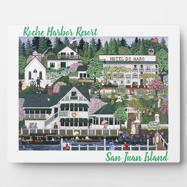 Placa Expositora Isla San Juan ~ Puerto Roche (Frente)