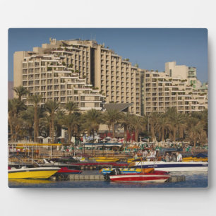 Placa Expositora Israel, el Negev, Eilat, frente al mar Rojo
