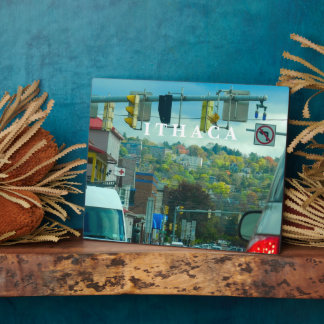 PLACA EXPOSITORA ITHACA NEW YORK