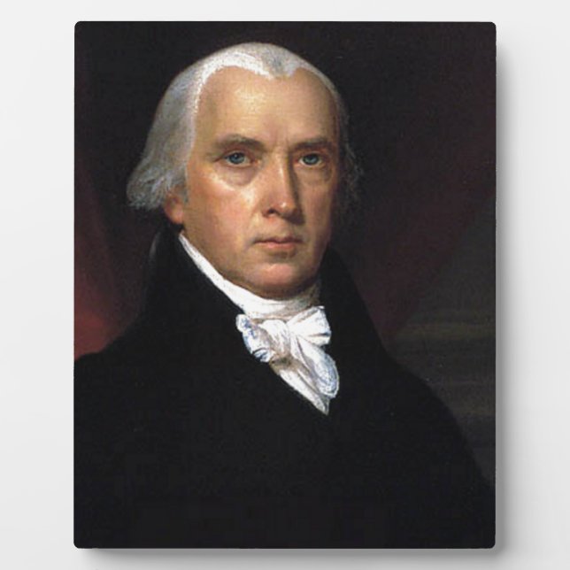 Placa Expositora James Madison (Frente)
