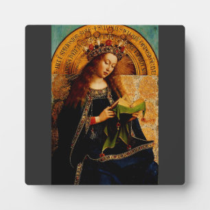 Placa Expositora Jan van Eyck - Colección de arte fino de la Virgen