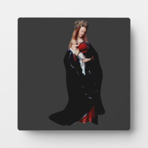 Placa Expositora Jan van Eyck - La Virgen en la Iglesia Arte Fino