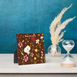 Placa Expositora Jardín de la Fortuna