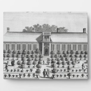 Placa Expositora Jardín holandés, de 'De Nederlandze Hesperides' a