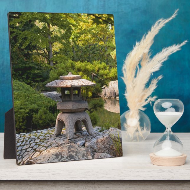 Placa Expositora Jardín japonés (Lado)