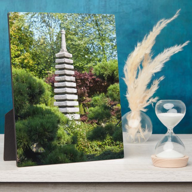 Placa Expositora Jardín japonés (Lado)