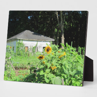 Placa Expositora Jardín Shed Plaque