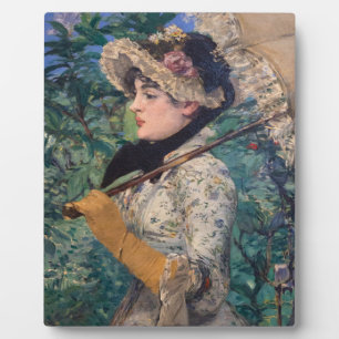 Placa Expositora Jeanne (Primavera) De Édouard Manet