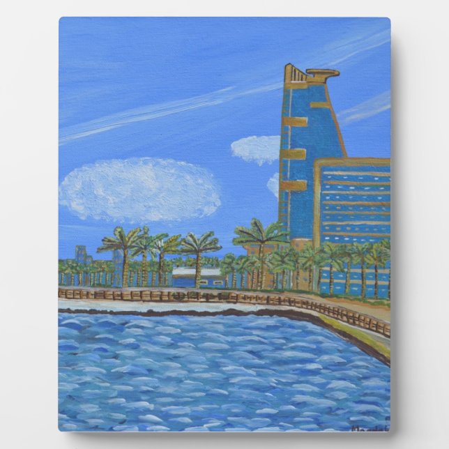 Placa Expositora Jeddah Plaque (Frente)