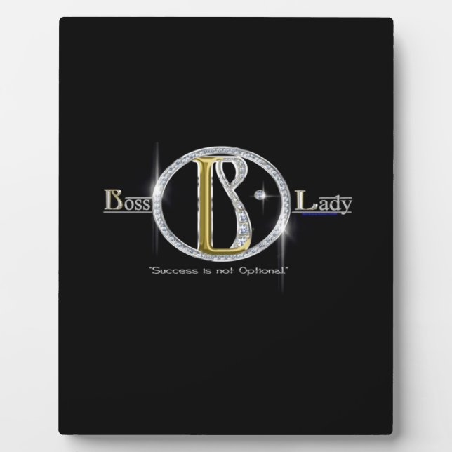 Placa Expositora Jefe Lady Bling (Frente)