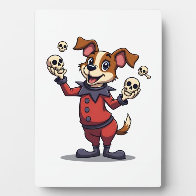 Placa Expositora Jester Jack Russell (Frente)