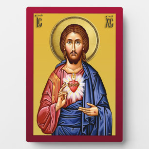 Placa Expositora Jesucristo hijo de Dios nuevo