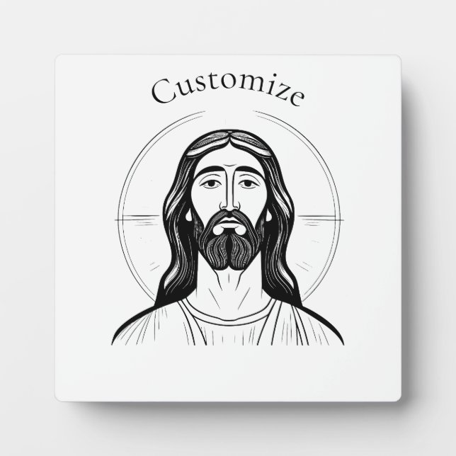 Placa Expositora Jesucristo Thunder_Cove (Frente)