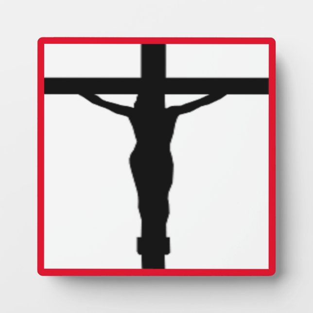 PLACA EXPOSITORA JESUS CHRIST (Frente)