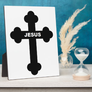 PLACA EXPOSITORA JESUS CROSS