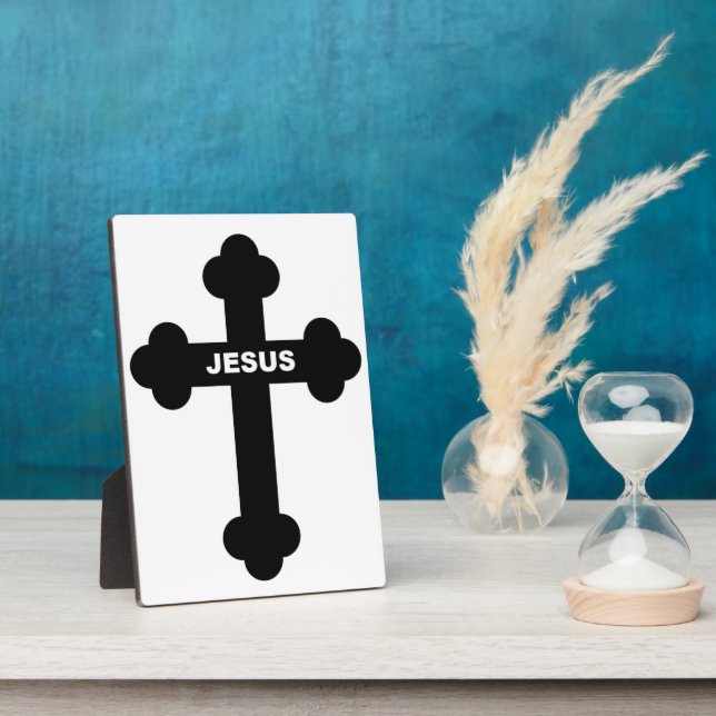 PLACA EXPOSITORA JESUS CROSS (Lado)