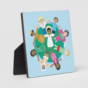 Placa Expositora Jesús e hijos de todas las naciones