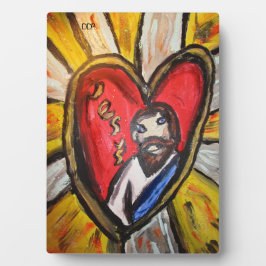 Placa Expositora jesus es luz