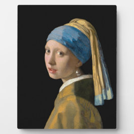 Placa Expositora Johannes Vermeer, Chica de Pearl Earring