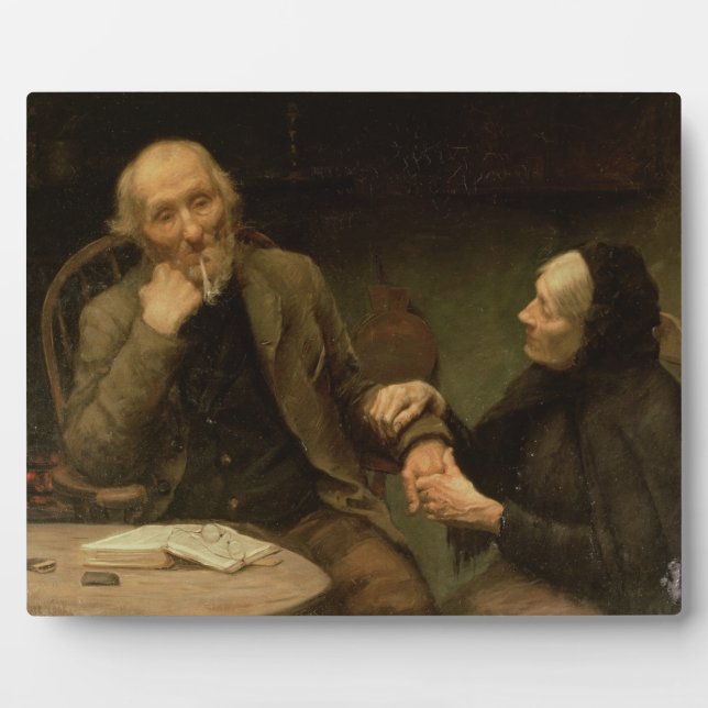 Placa Expositora John Anderson, My Jo, 1894 (aceite sobre lienzo) (Frente)